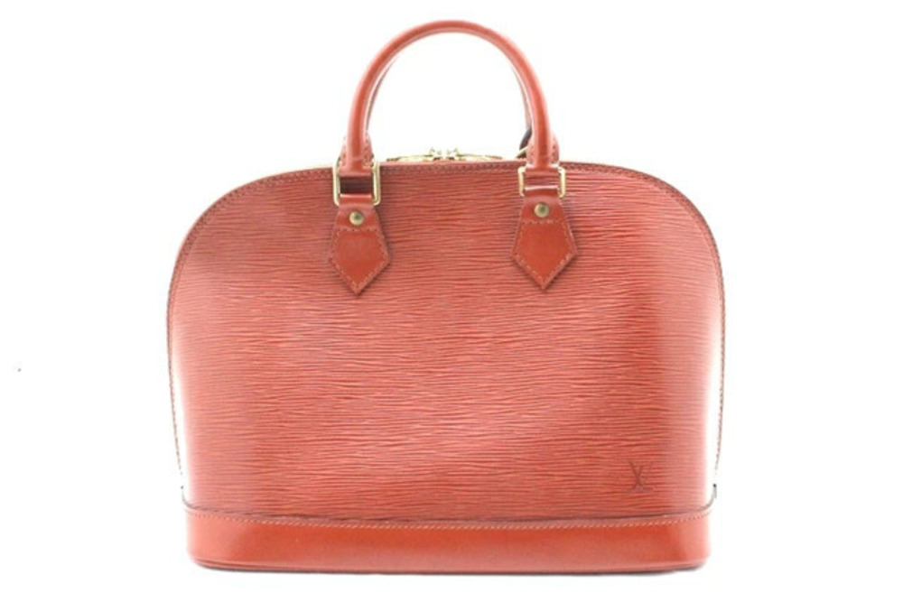 LOUIS VUITTON Alma Handbag Epi Kenya Brown